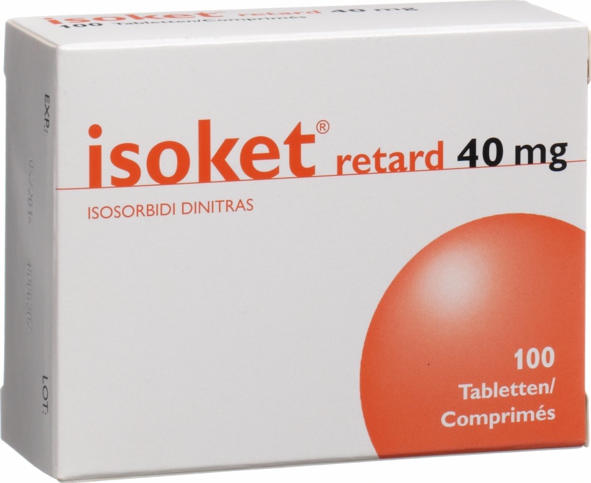 ISOKET retard cpr ret 40 mg 100 pce
