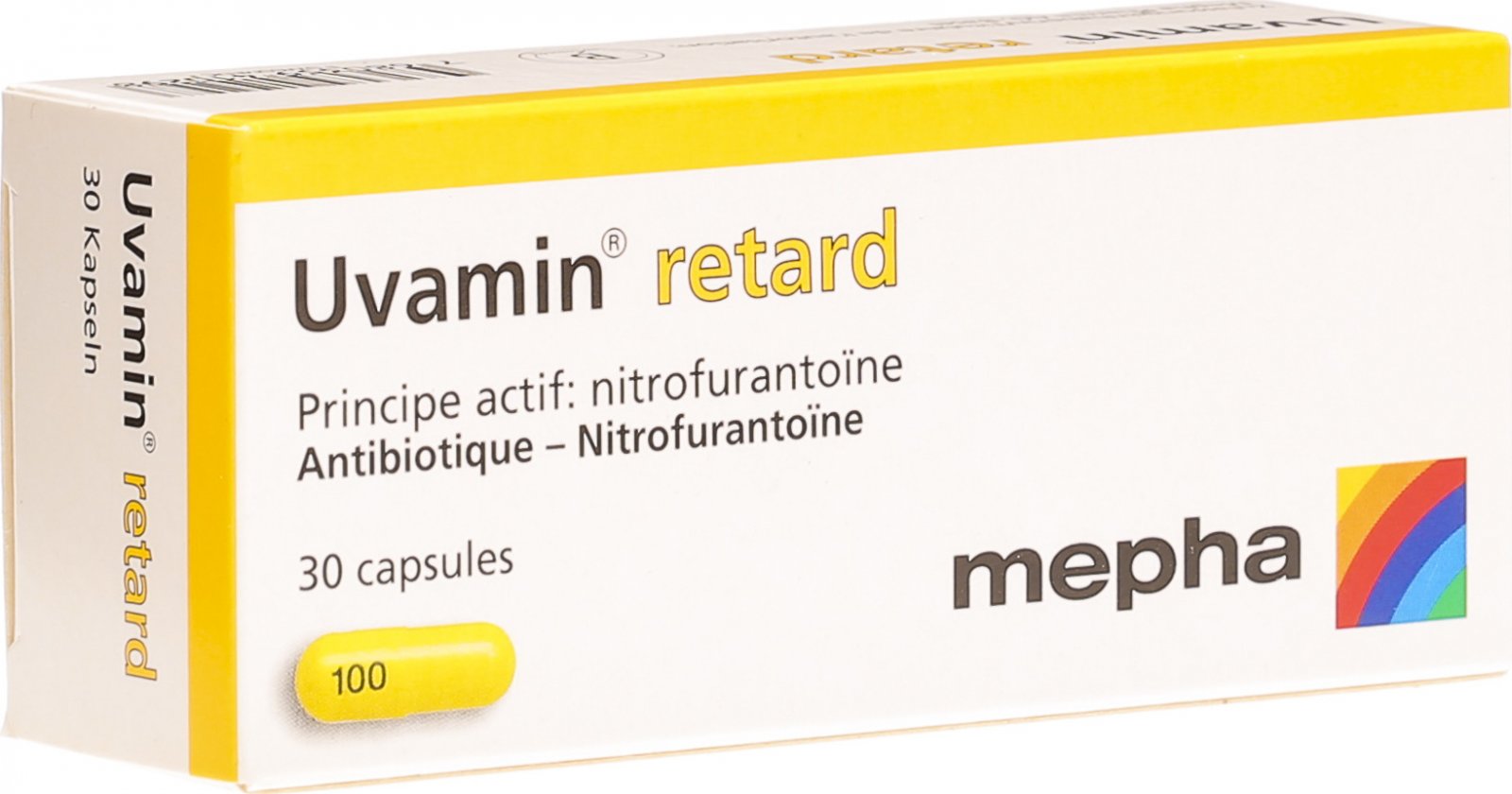 UVAMIN retard caps ret 100 mg 30 pce