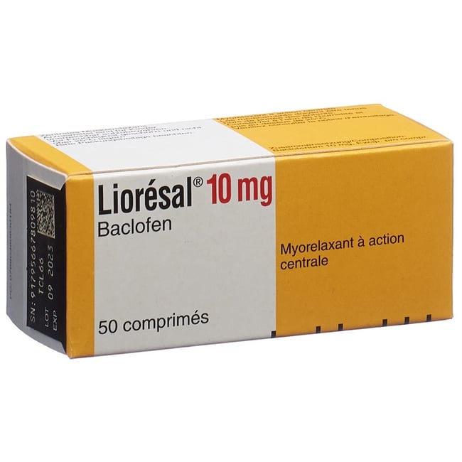 LIORESAL cpr 10 mg 50 pce