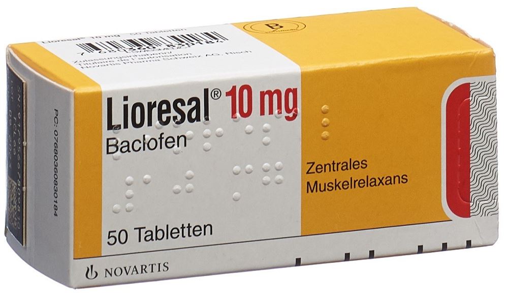 Lioresal 10 mg, Tabletten