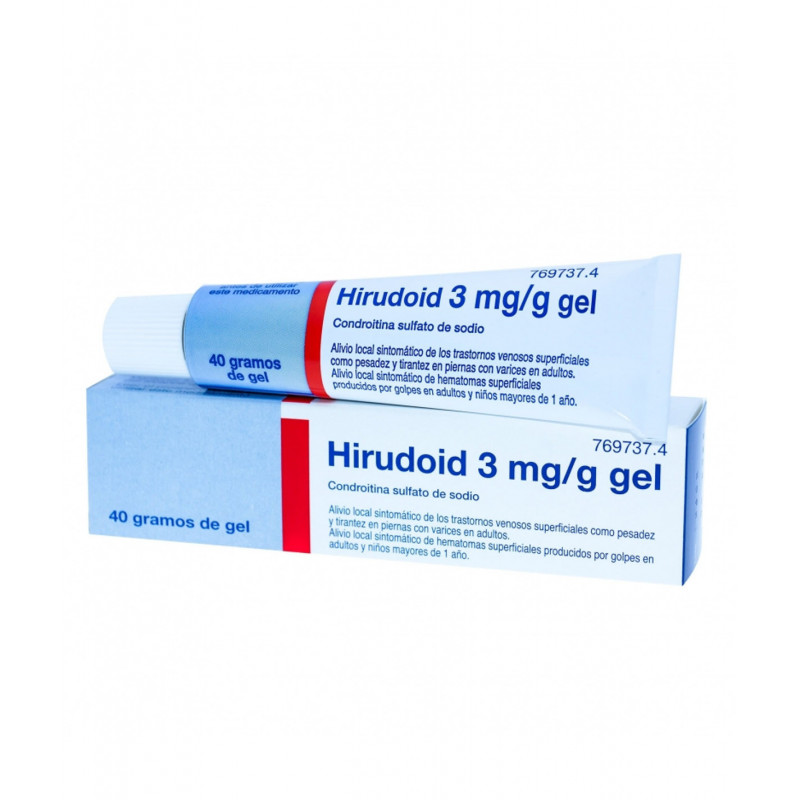 HIRUDOID gel 3 mg/g tb 40 g