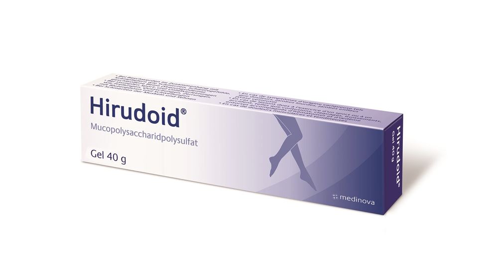 HIRUDOID gel 3 mg/g tb 40 g