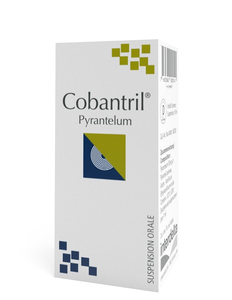 COBANTRIL susp 500 mg fl 10 ml