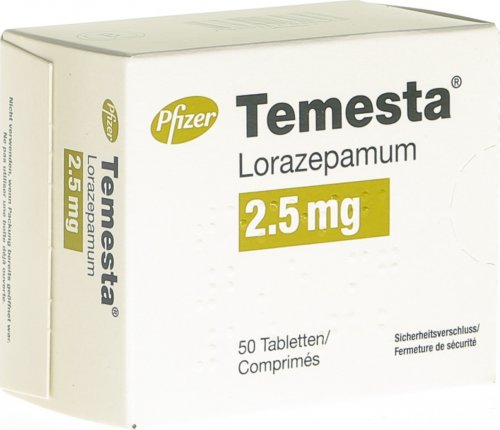 TEMESTA cpr 2.5 mg 50 pce
