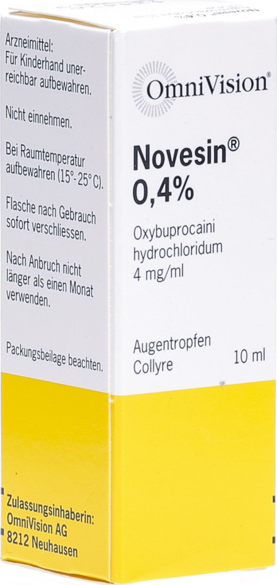 NOVESIN gtt opht 0.4 % fl 10 ml