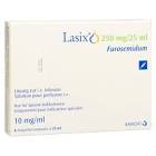 LASIX sol perf 250 mg/25ml i.v. 6 amp 25 ml