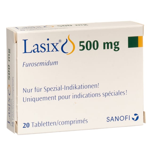 LASIX cpr 500 mg 20 pce