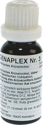Regenaplex Nr. 3, Tropfen zum Einnehmen