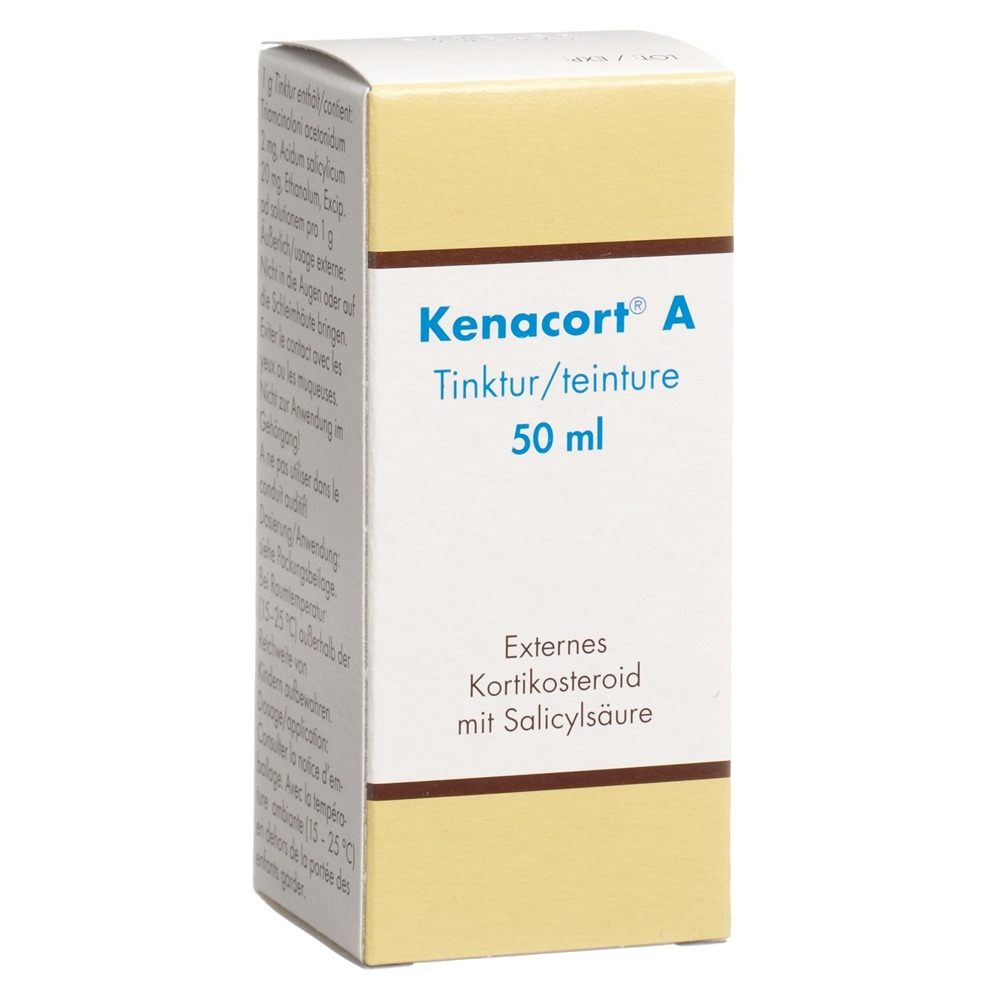 Kenacort-A Tinktur, Lösung zur Anwendung auf der Haut