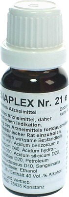 Regenaplex Nr. 21e, Tropfen zum Einnehmen