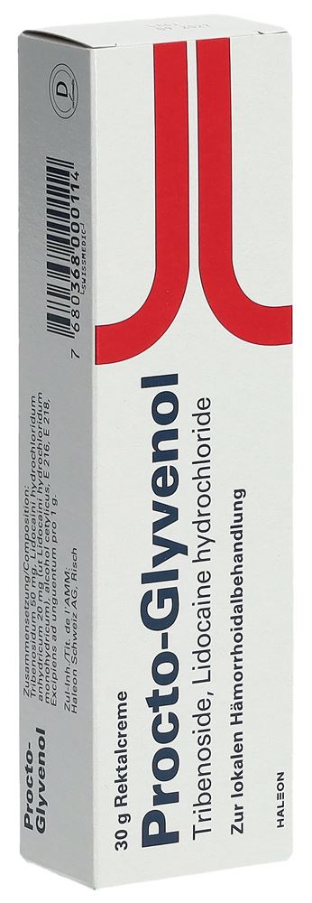 Procto-Glyvenol, Rektalcreme