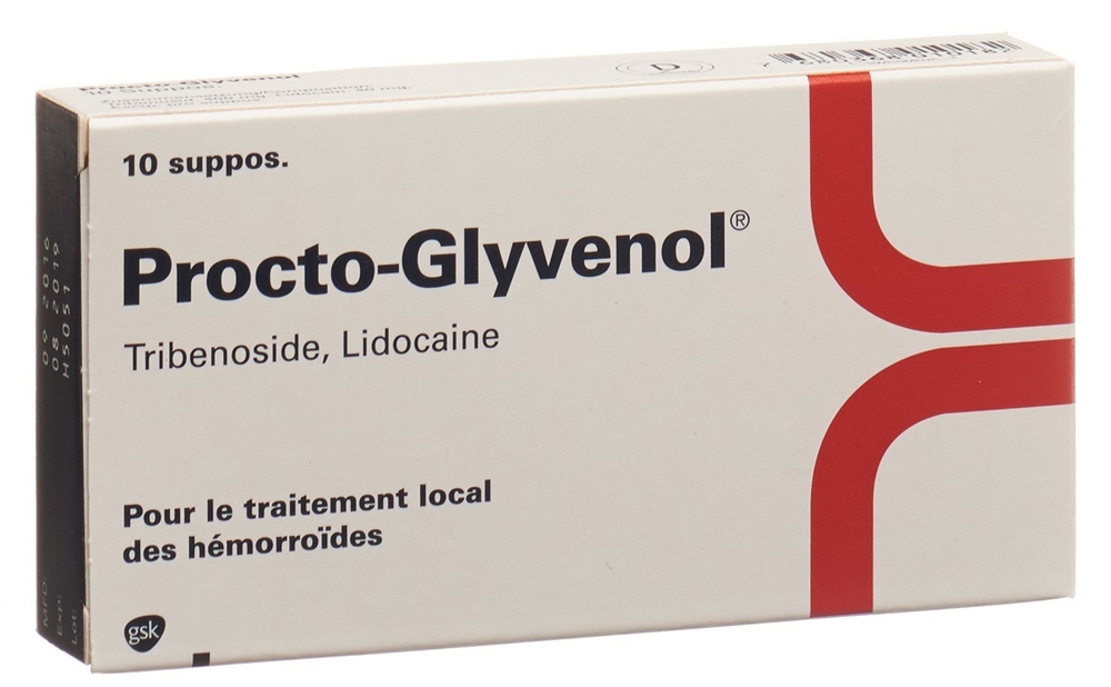 PROCTO-GLYVENOL supp 400 mg 10 pce