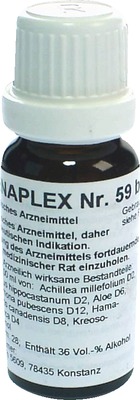 Regenaplex Nr. 59b, Tropfen zum Einnehmen