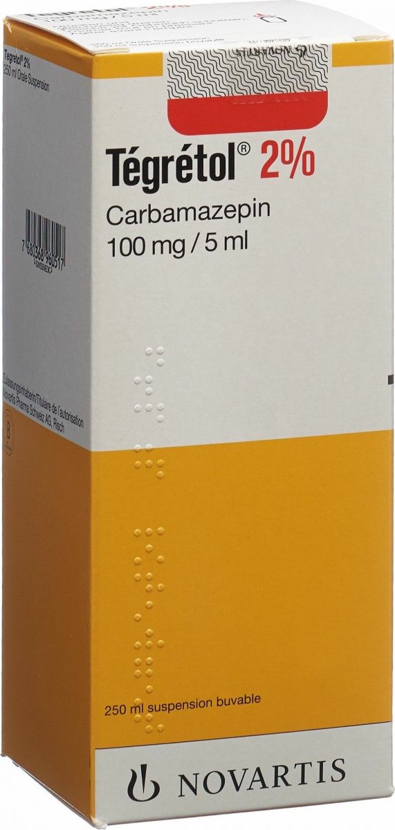 TEGRETOL susp 2 % fl 250 ml