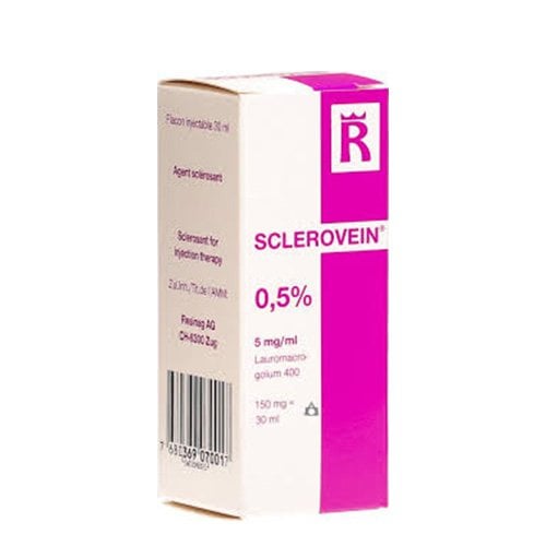 SCLEROVEIN sol inj 0.5 % i.v. flac 30 ml