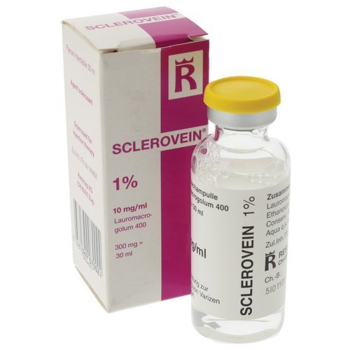 SCLEROVEIN sol inj 0.5 % i.v. flac 30 ml