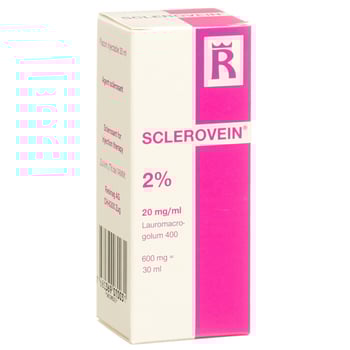 SCLEROVEIN sol inj 2 % i.v. flac 30 ml