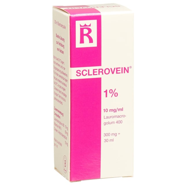 SCLEROVEIN sol inj 5 % i.v. flac 30 ml