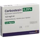 CARBOSTESIN 0.25% sol inj 12.5 mg/5ml 5 amp 5 ml