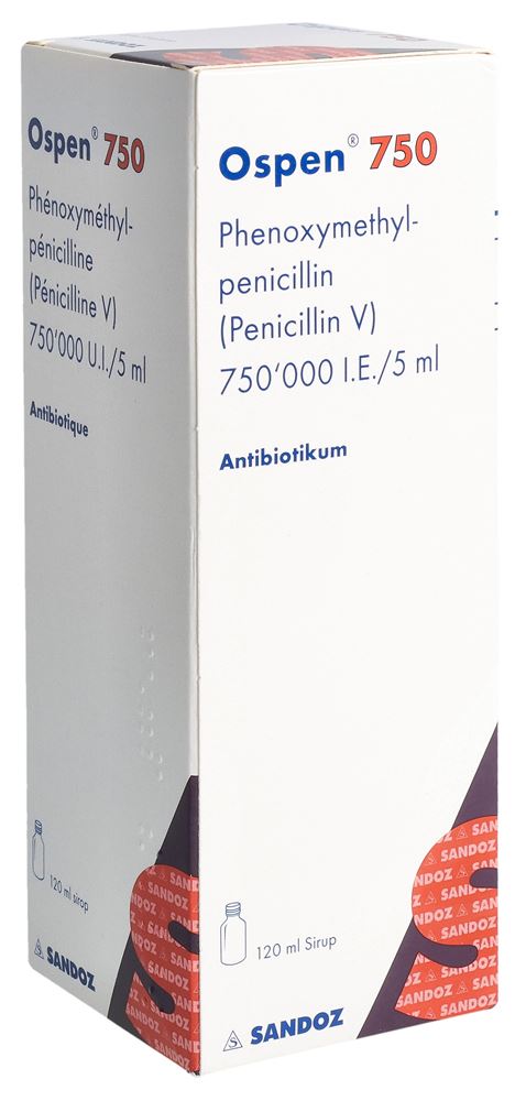 Ospen 750, Sirup