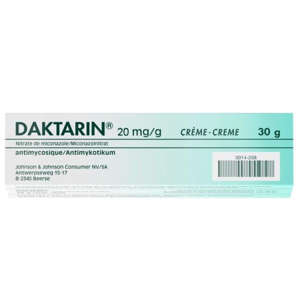 DAKTARIN crème 20 mg/g tb 30 g