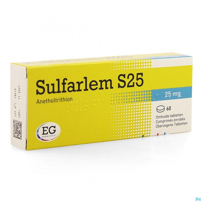 SULFARLEM S25 drag 60 pce