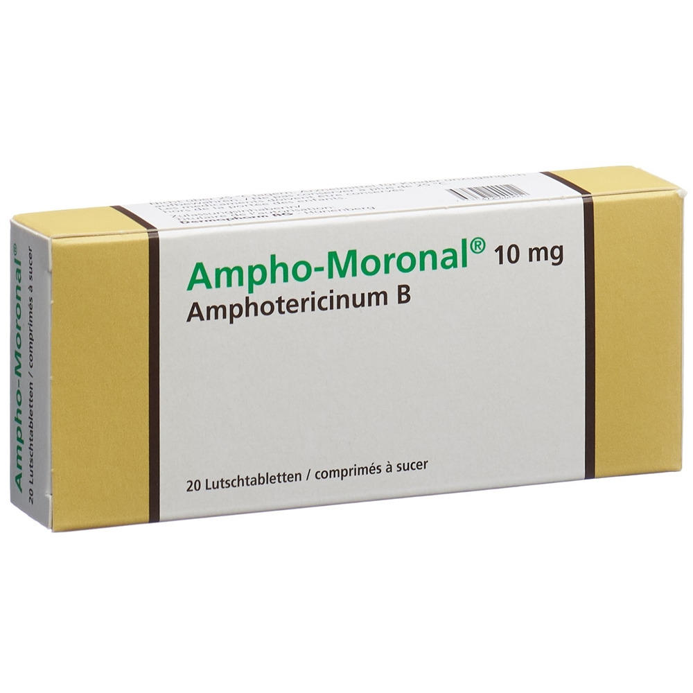 AMPHO-MORONAL cpr sucer 10 mg 20 pce