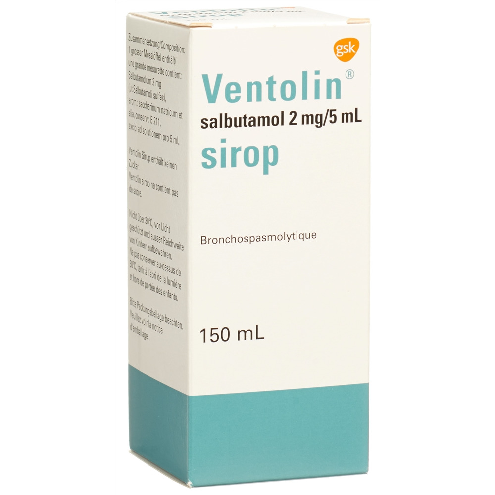 Ventolin, Sirup