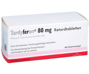 TARDYFERON cpr ret 80 mg 100 pce