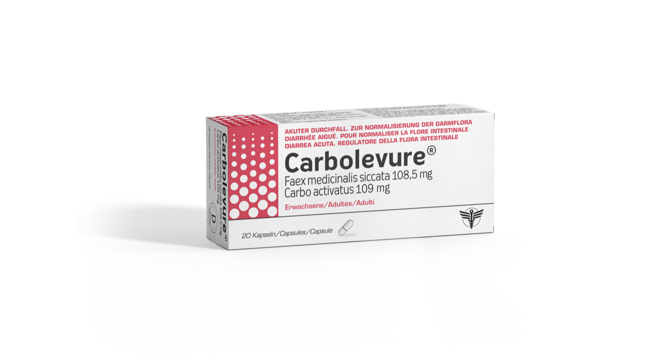 Carbolevure, Kapseln für Erwachsene