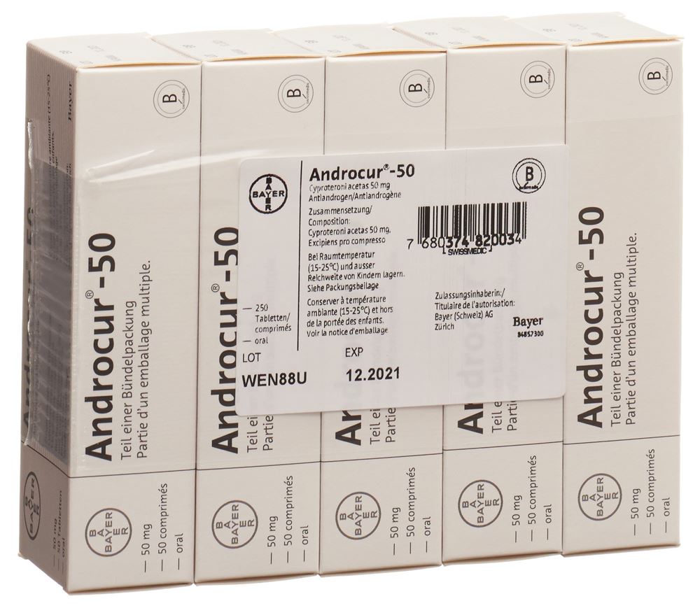 Androcur-50, Tabletten