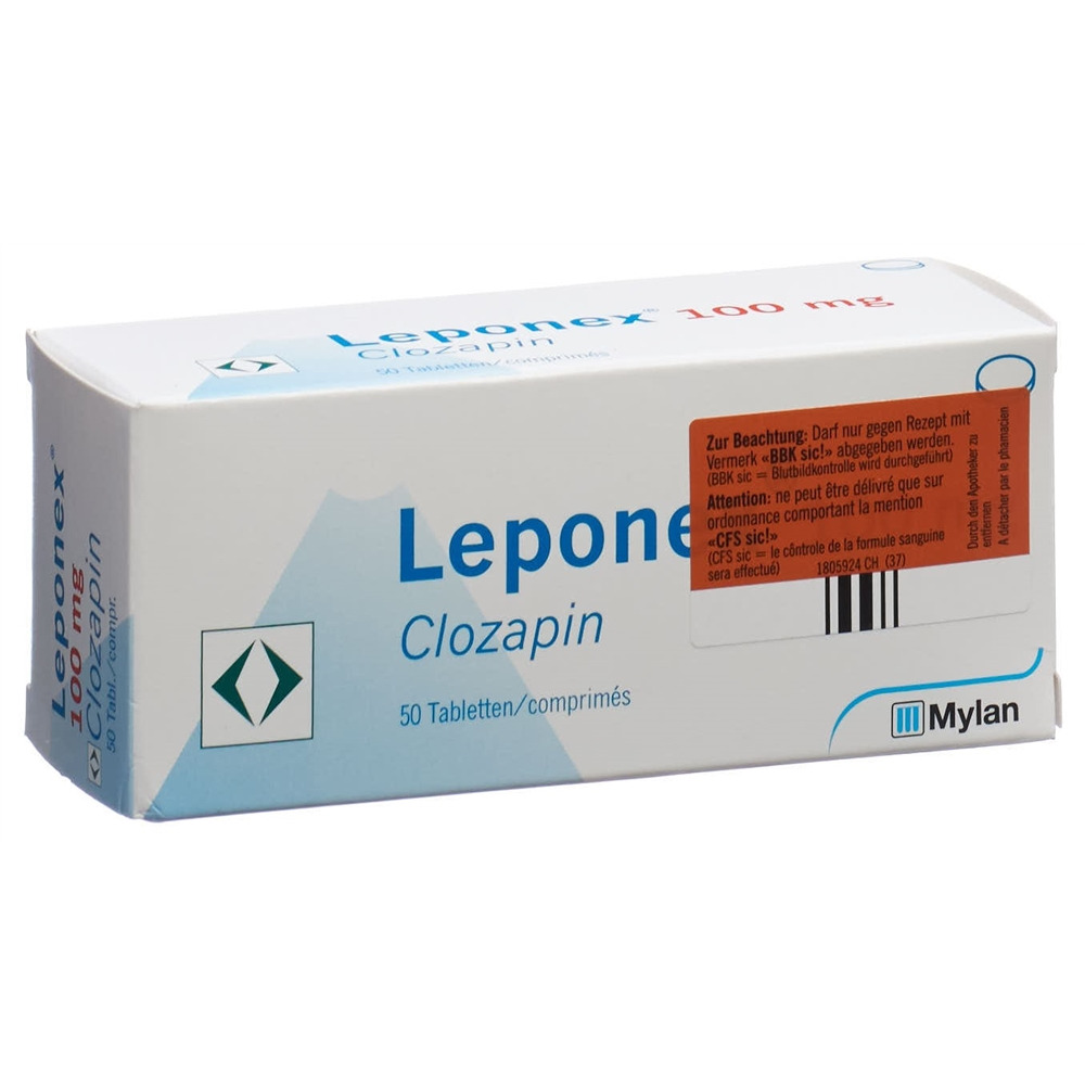LEPONEX cpr 100 mg 50 pce