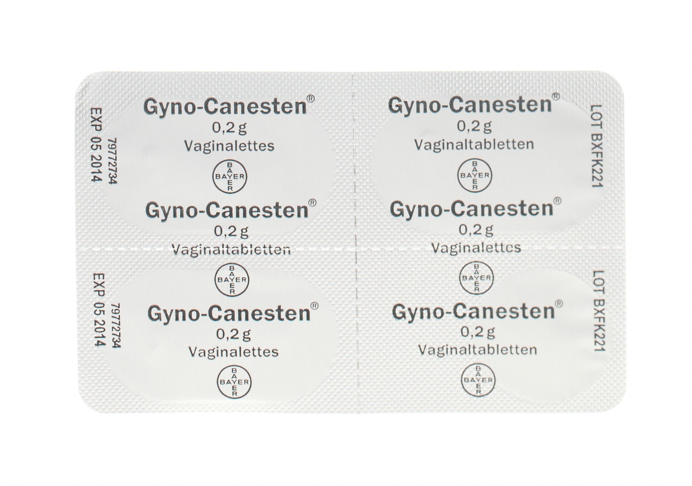 GYNO-CANESTEN cpr vag 200 mg 3 pce