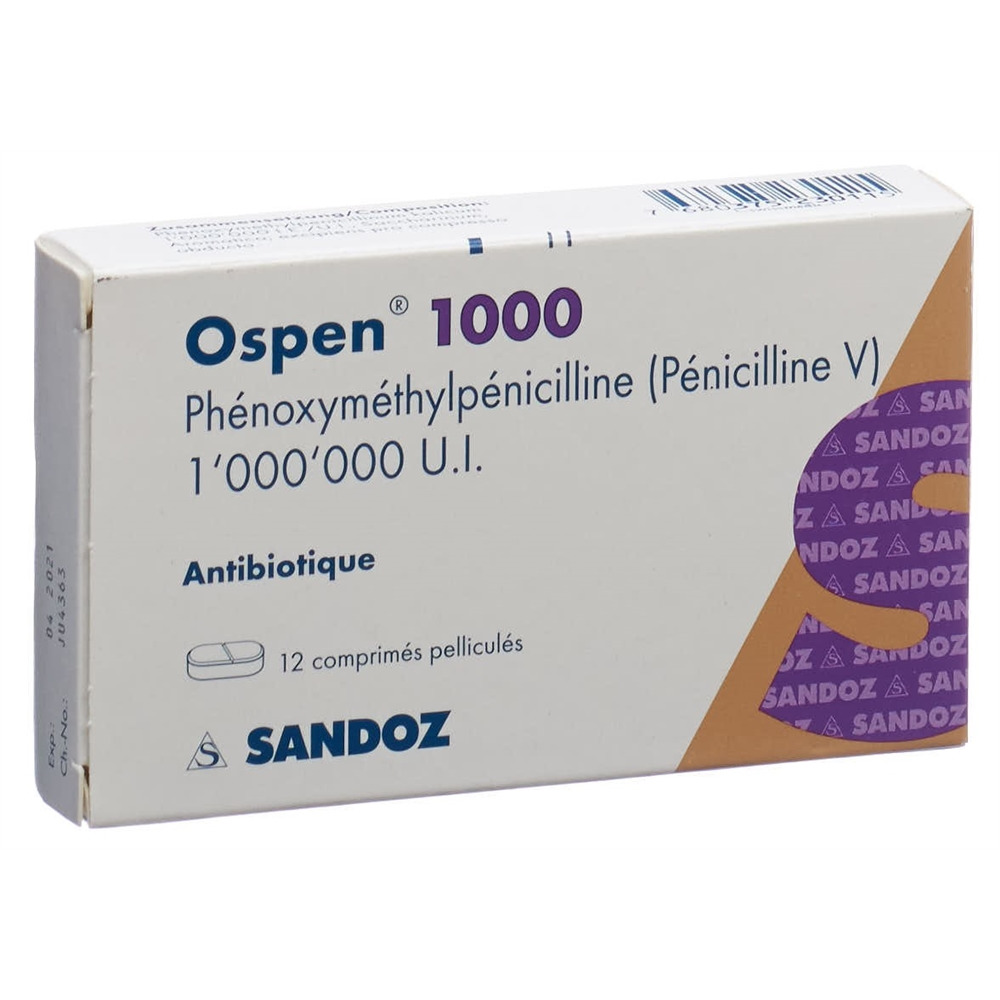 Ospen 1000, Filmtabletten
