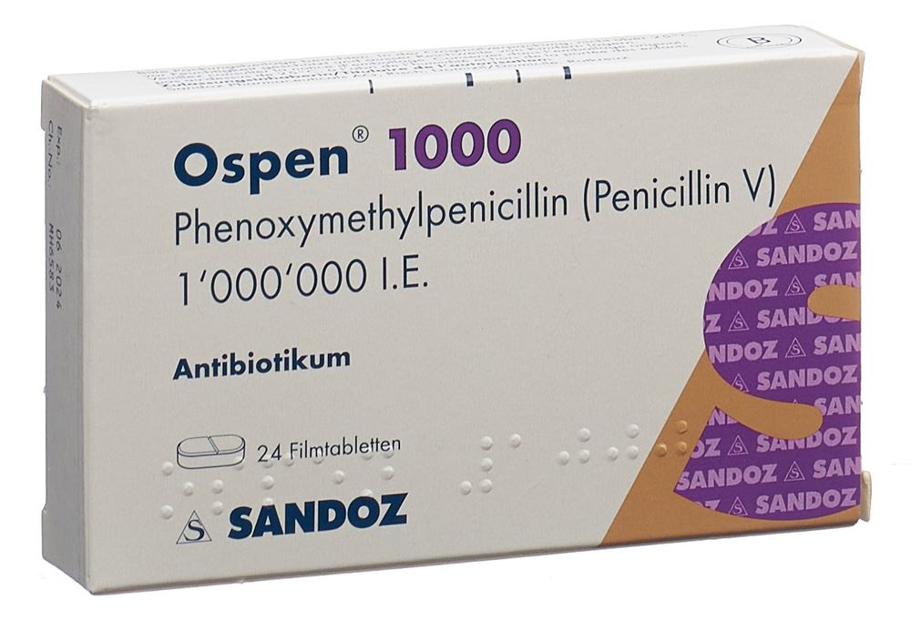 OSPEN 1000 cpr pell 1 mio UI 24 pce