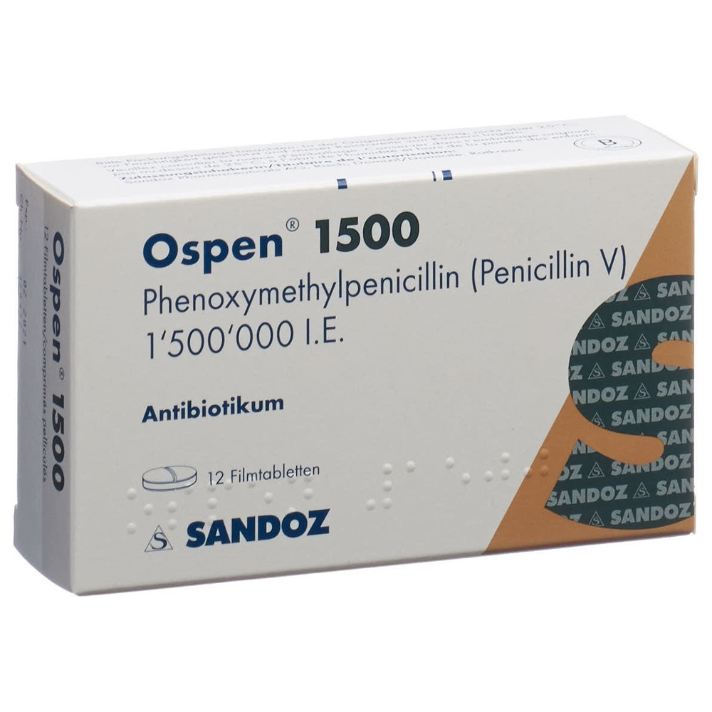 Ospen 1500, Filmtabletten