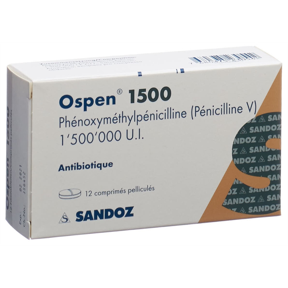 Ospen 1500, Filmtabletten