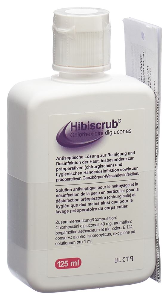 HIBISCRUB sol 4 % fl 125 ml