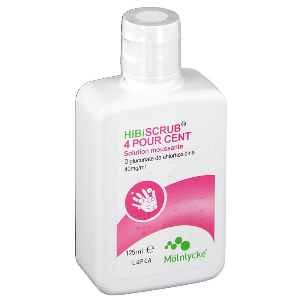 HIBISCRUB sol 4 % fl 125 ml