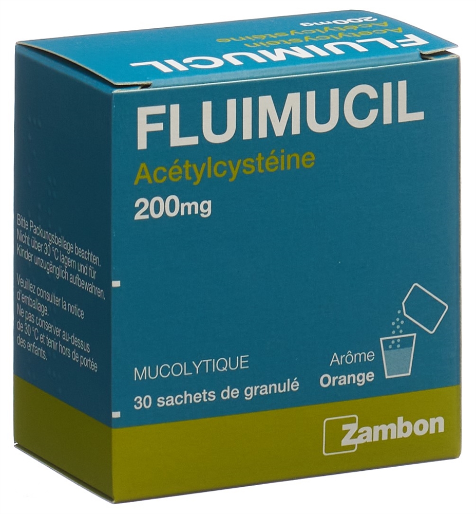 Fluimucil 200, granulato per soluzione orale