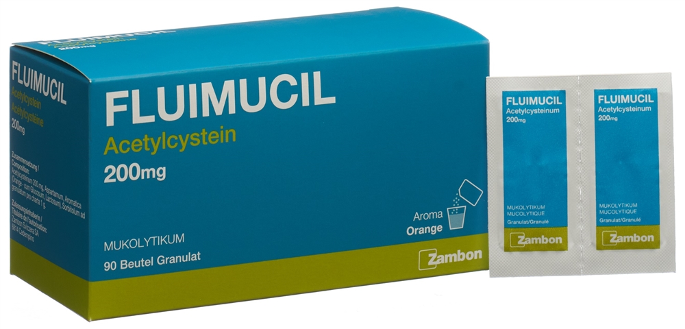 Fluimucil 200, granulato per soluzione orale