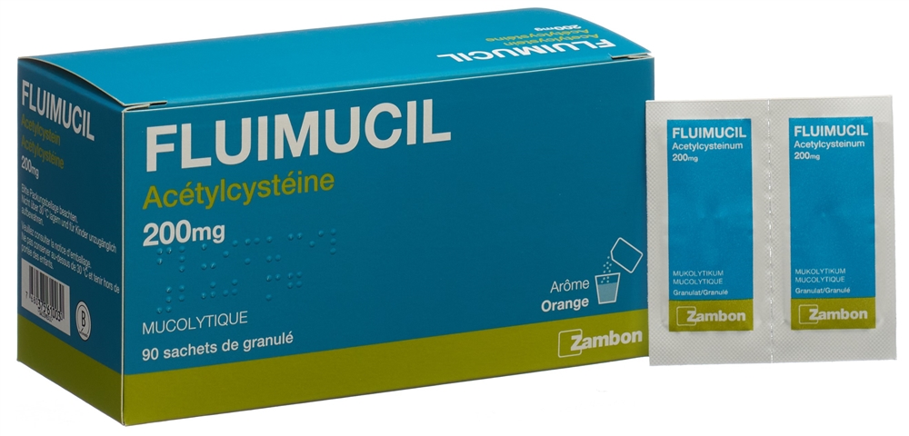 Fluimucil 200, granulato per soluzione orale