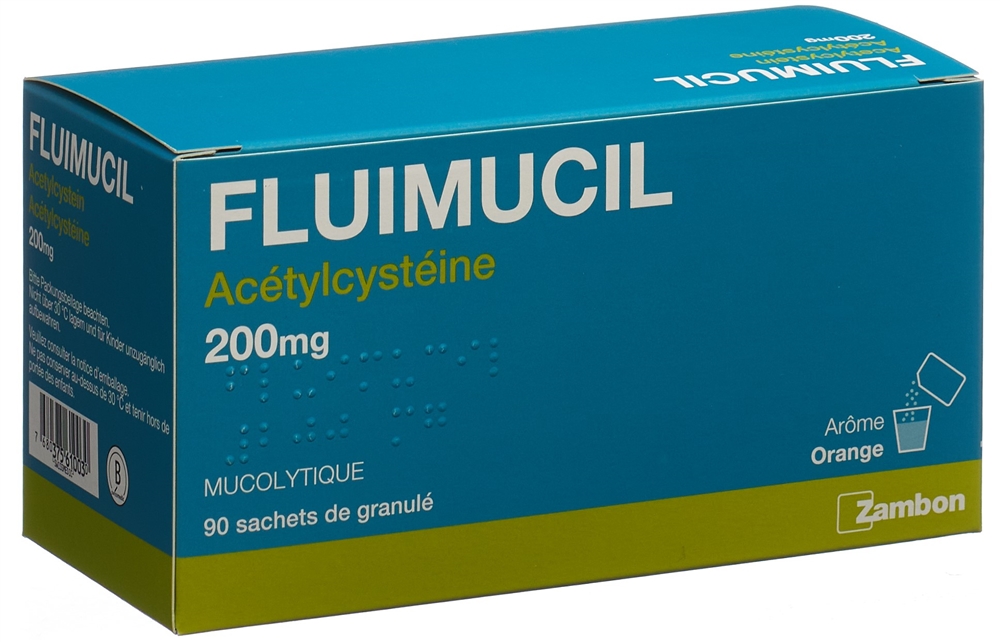 Fluimucil 200, granulato per soluzione orale