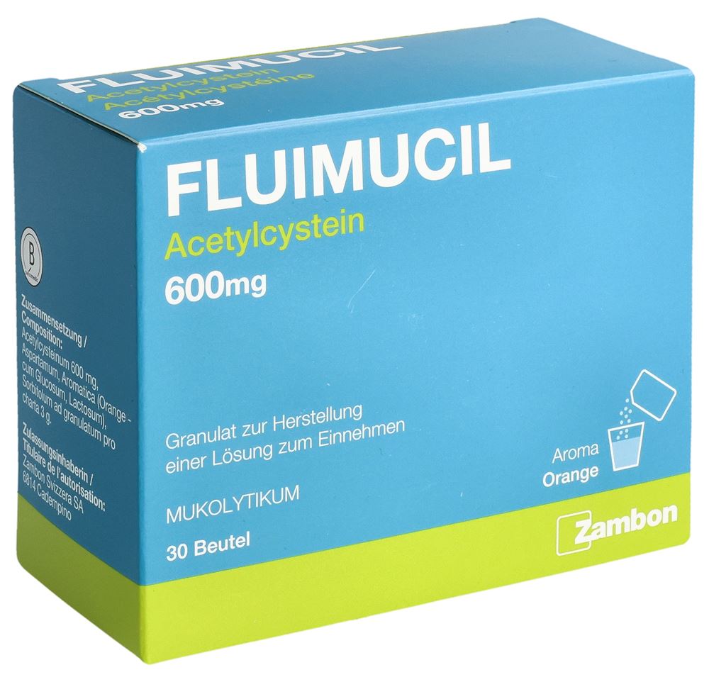 Fluimucil 600, granulato per soluzione orale