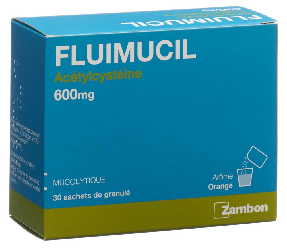 Fluimucil 600, granulato per soluzione orale
