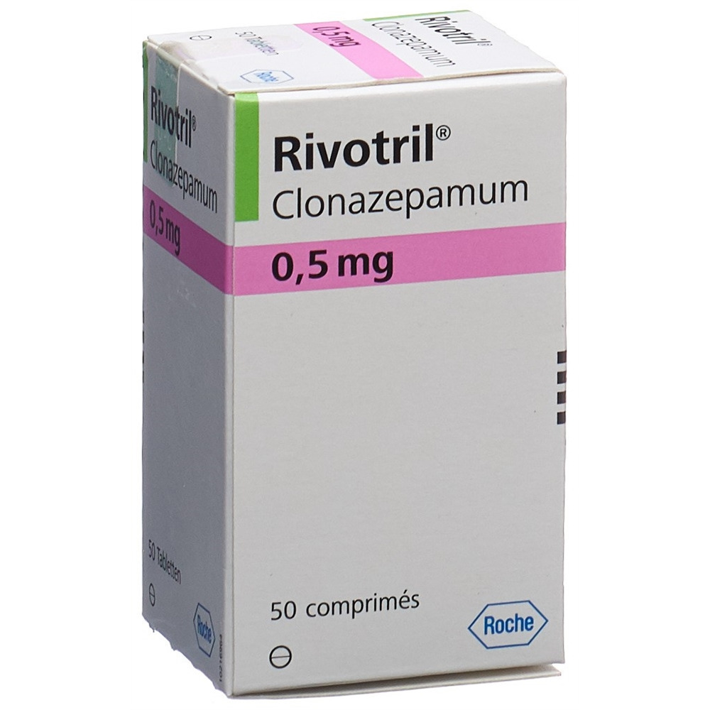 Rivotril 0.5 mg, Tabletten
