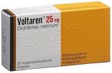 VOLTARENE drag 25 mg 30 pce