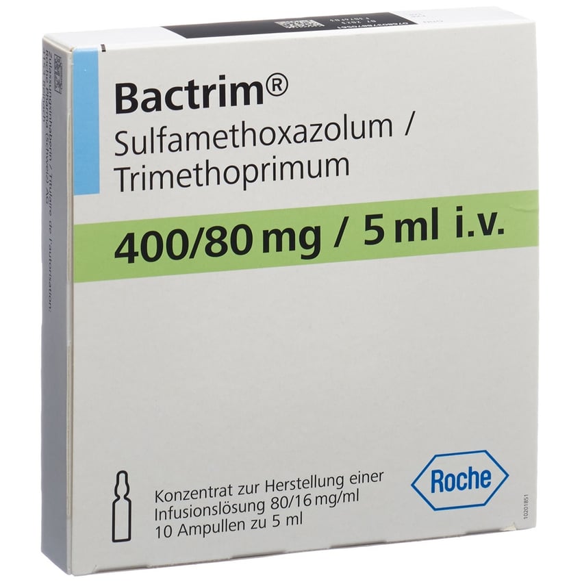 BACTRIM conc perf 400/80mg i.v. 10 amp 5 ml