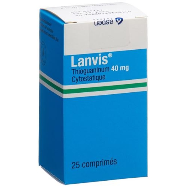 LANVIS cpr 40 mg fl 25 pce
