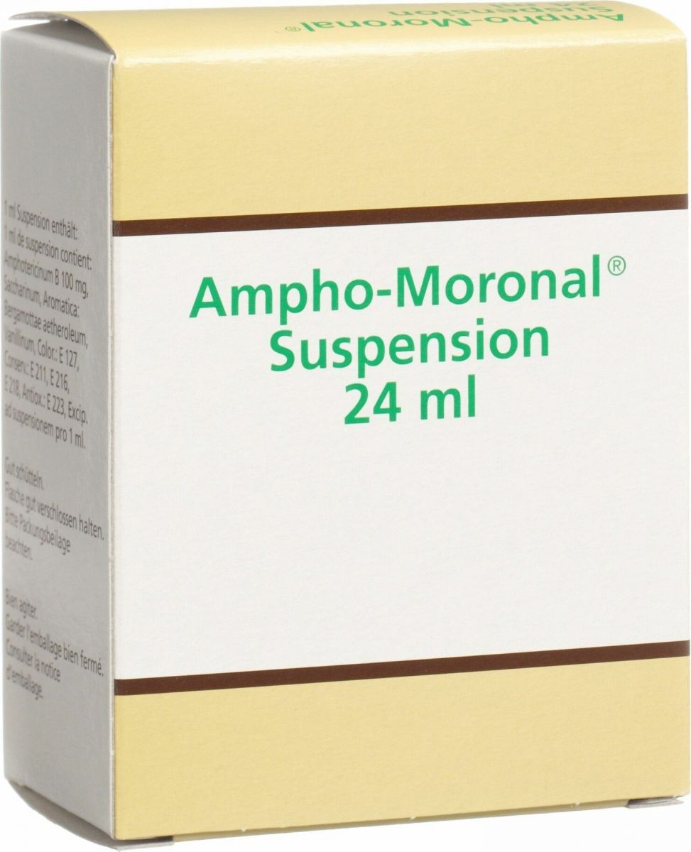 AMPHO-MORONAL susp 10 % 24 ml